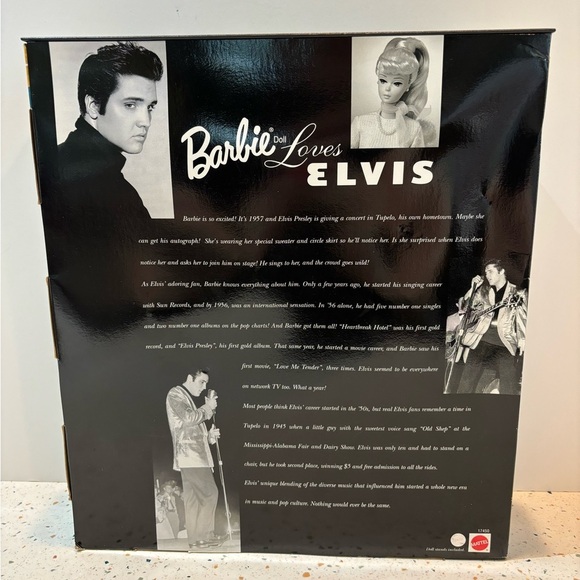 Barbie‎ & Elvis Presley Mattel Toy Barbie Dolls Set Collector Edition 1996 - Picture 3 of 9